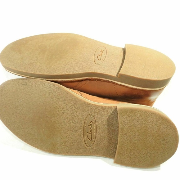 Clarks Bushacre 15522 Size 9.5 M Brown Mens R2C7 - Picture 8 of 8